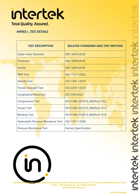 Intertek HDPE