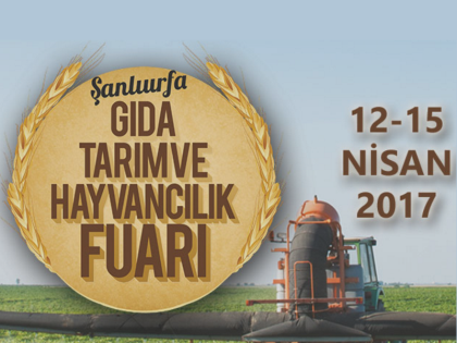 We exhibited in Agriculture Exhibition 2017 in Şanlıurfa.